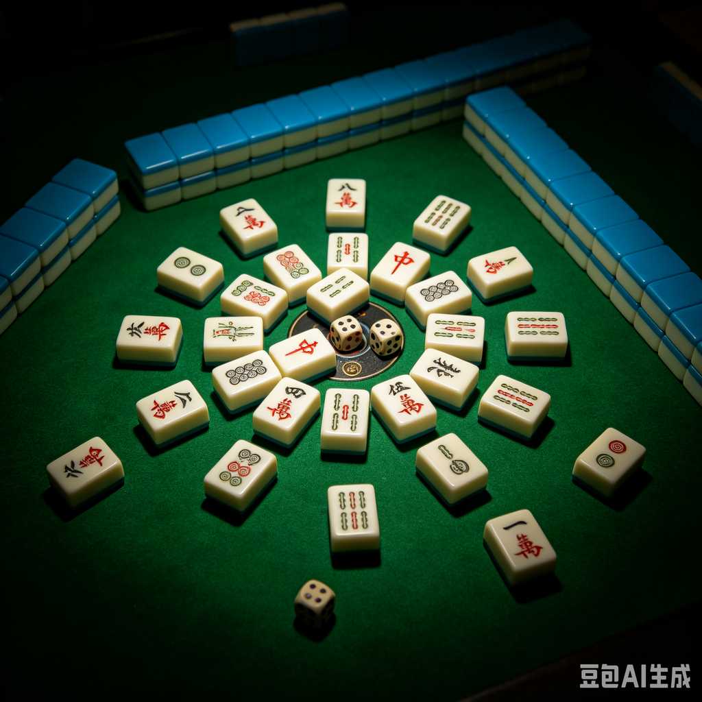 handheld mahjong tiles set