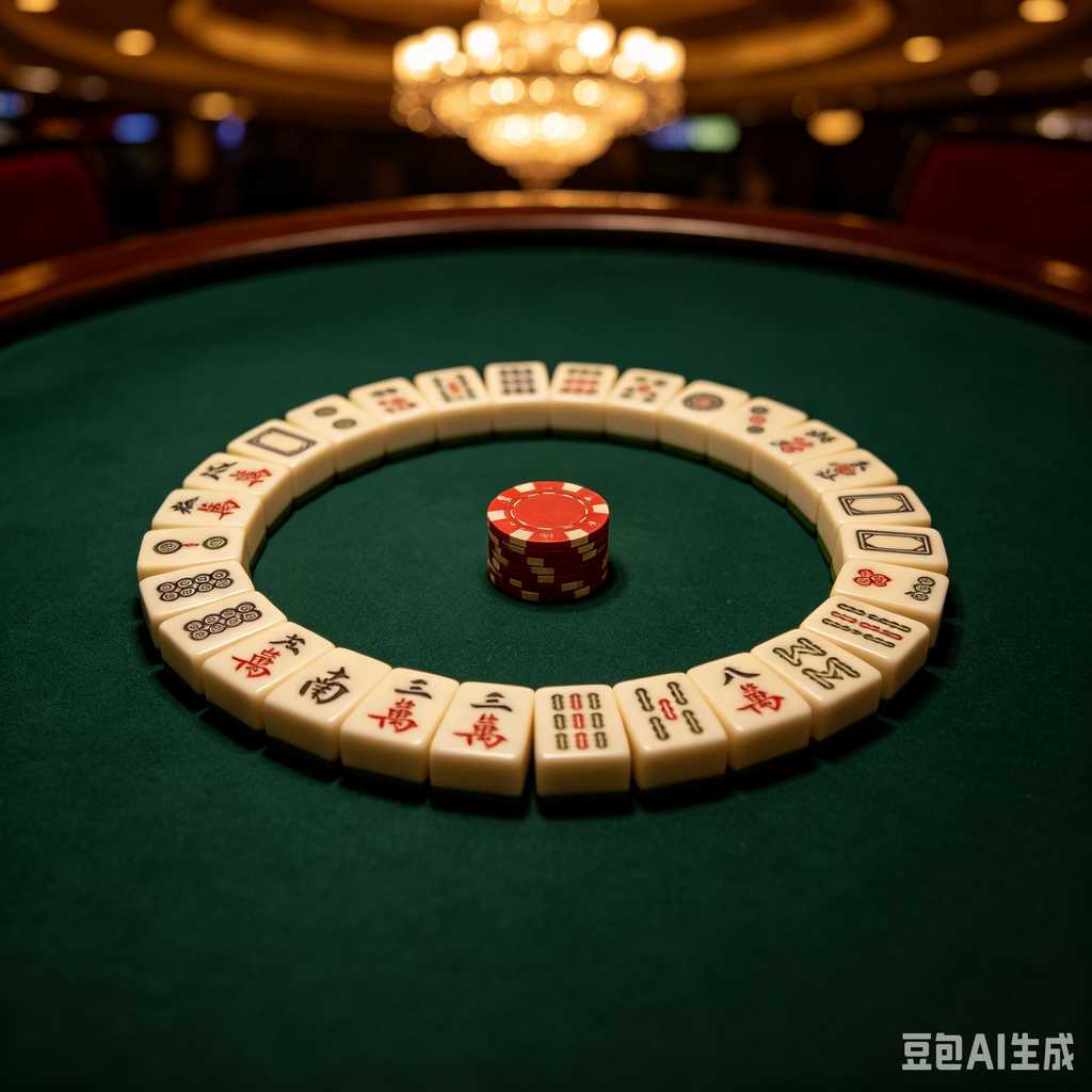 engraved texture mahjong tiles