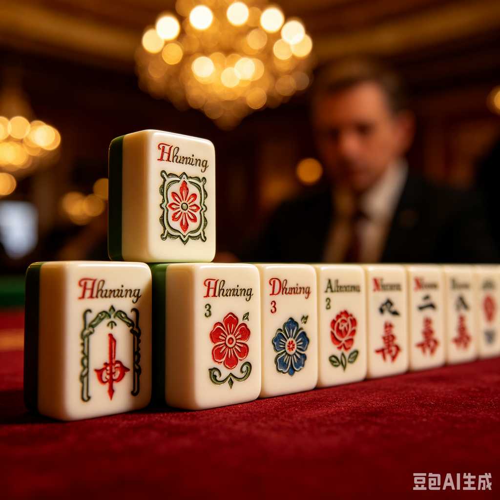 resin mahjong tiles