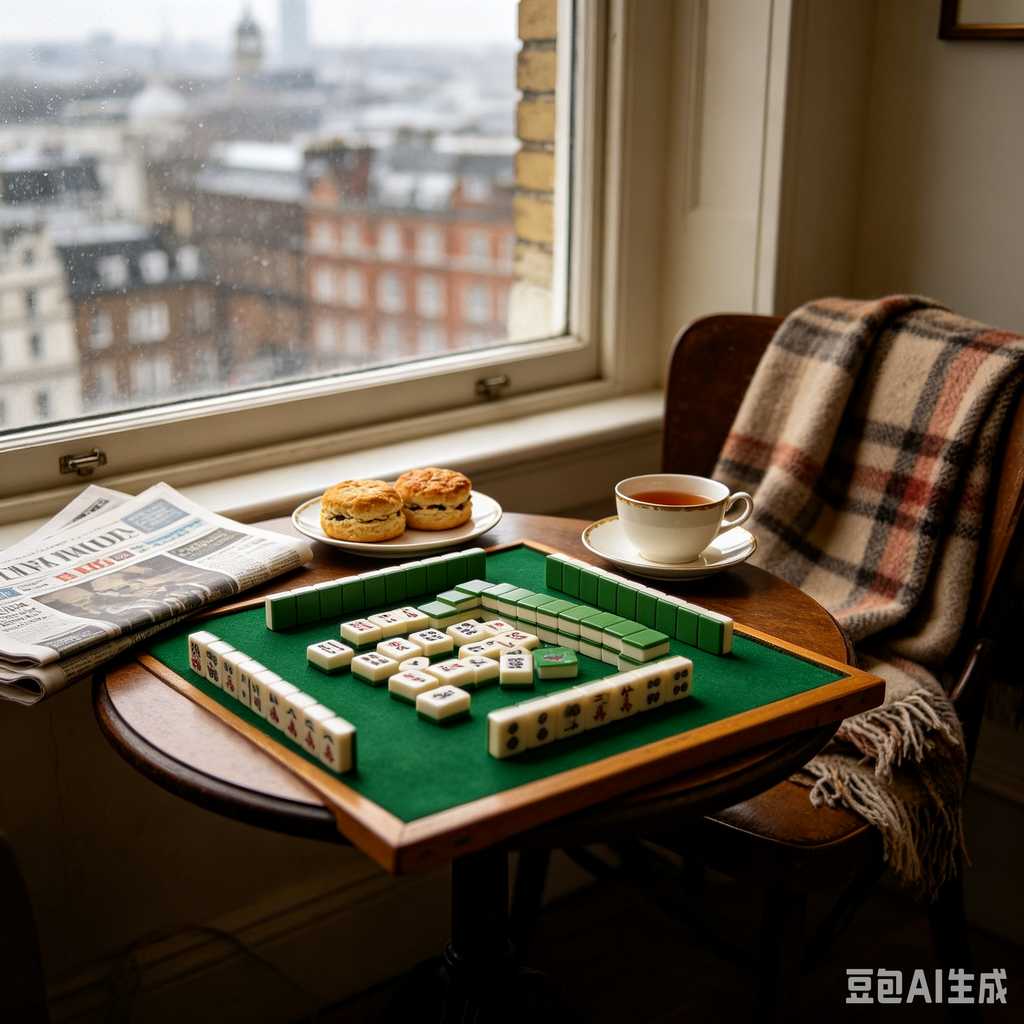 traditional chinese board game mahjong